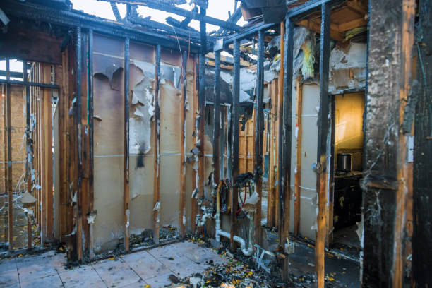 Professional Soot Cleanup technician working in Warsaw, VA